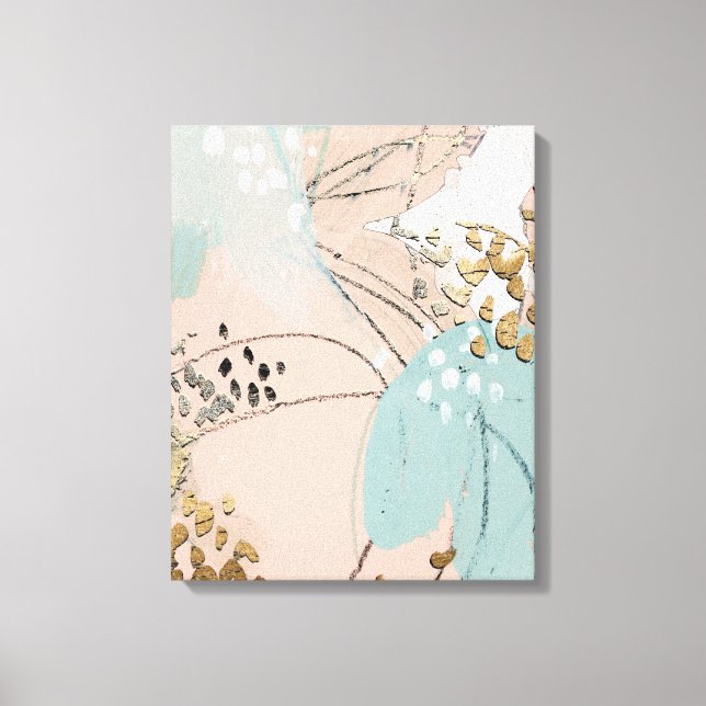 Toile Blush & Gold I (Recto)