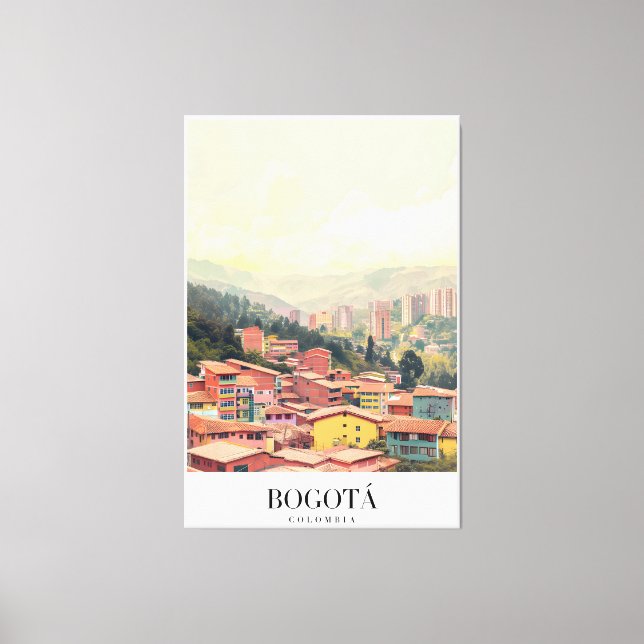Toile Bogota Colombia Vintage (Recto)
