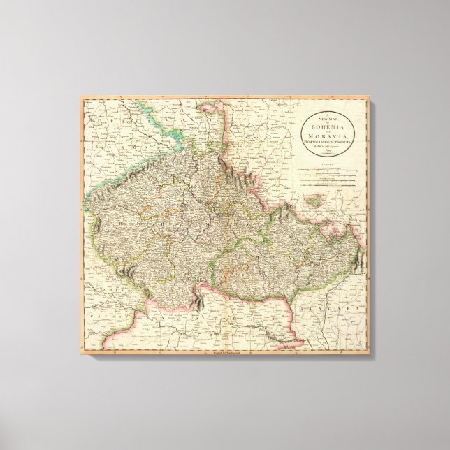 Toile Bohême, Moravie (Recto)