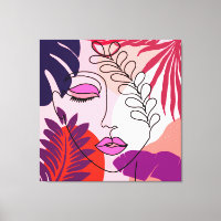 Bohemian Girlline Art rose esthétique