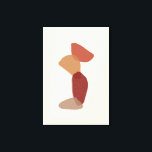 Toile Boho Abstrait en terre cuite<br><div class="desc">Si vous optez pour un design d'intérieur de chambre chic et boho avec une touche de terre cuite et d’orange brûlée,  cet imprimé de toile abstrait pourrait être parfait pour votre maison.</div>