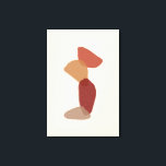 Toile Boho Abstrait en terre cuite<br><div class="desc">Si vous optez pour un design d'intérieur de chambre chic et boho avec une touche de terre cuite et d’orange brûlée,  cet imprimé de toile abstrait pourrait être parfait pour votre maison.</div>