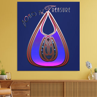 Toile Boho My Treasure