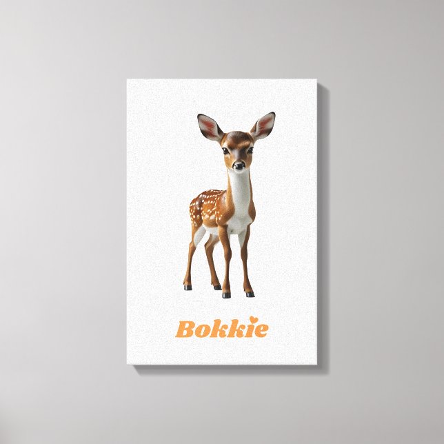 Toile BOKKIE Afrikaans Saffa Expat Afrikaanse Humor (Recto)