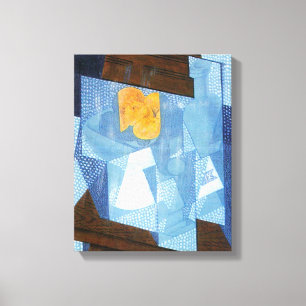 Toile Bol de fruits de Juan Gris, nature morte cubiste v