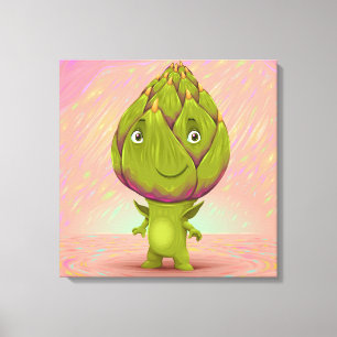 Toile Bonjour Mon Nom Est Artichoke