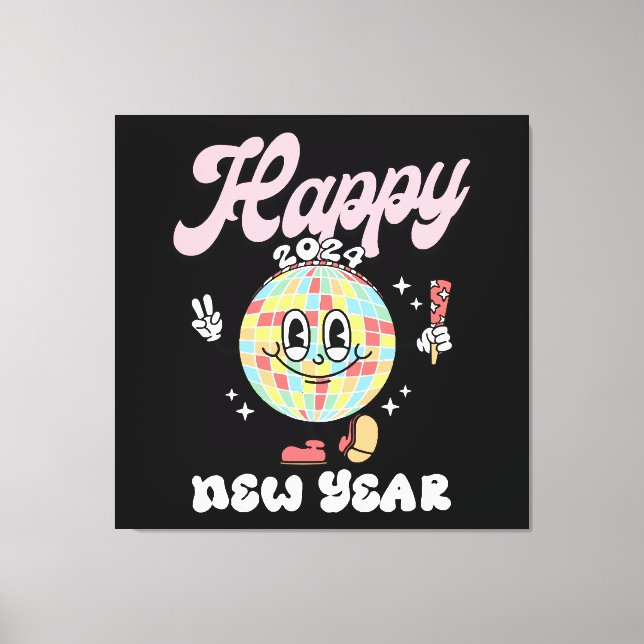 Toile Bonne année 2024 (Recto)