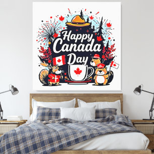 Toile Bonne fête du Canada