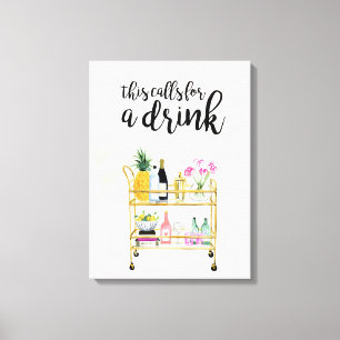 Toile Bonne heure à la maison II