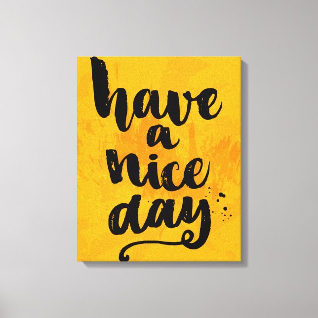 Toile Bonne Journée (Recto)