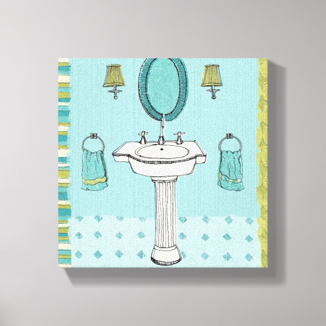 Toile Bonne propreté amusant (Recto)