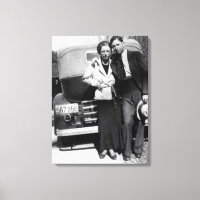 Bonnie Parker et Clyde Barrow 1933