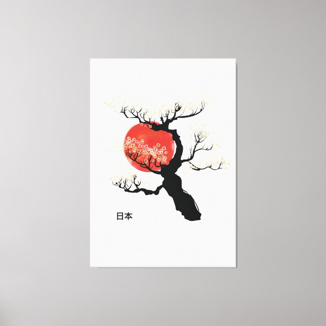 Toile Bonsaï Japonais (Recto)