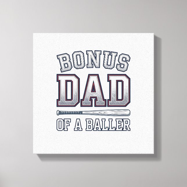 Toile Bonus Dad of a Baller Vintage Sports Shirt Design_ (Recto)