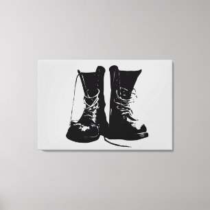 Toile Boots (version noire)