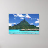 Bora Bora, Polynésie française - Resort de plage