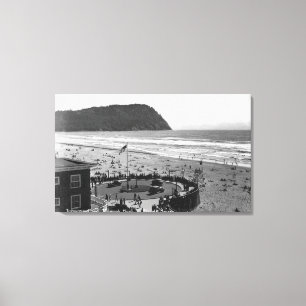 Toile Bord de la mer, scène de plage de l'Orégon de