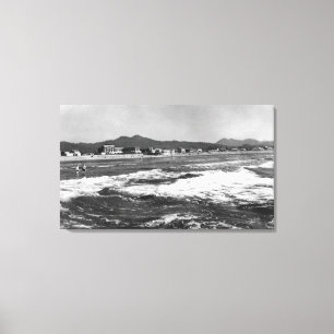 Toile Bord de mer, Oregon Beach Scene de Water Photograp