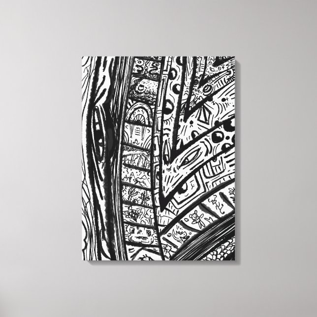 Toile Bord d'une lame (Recto)