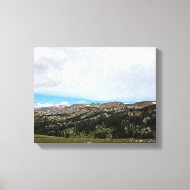 Toile Bordure des monts Absaroka-Beartooth 11x14 (Recto)