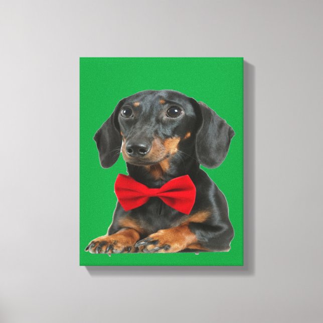 Toile Bordure noire Collie Puppy (Recto)