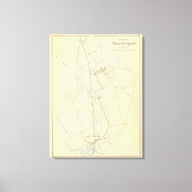 Toile Borough Southington (Recto)