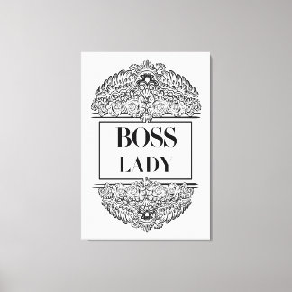 Toile Boss Lady - Élégante autonomisation