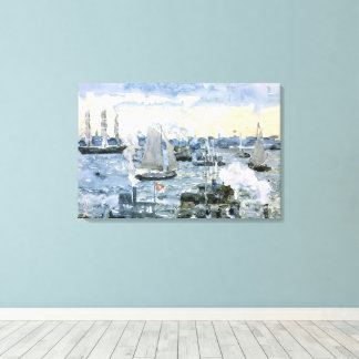 Toile Boston Harbour, peinture d'art,