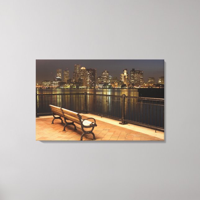 Toile Boston, Massachusetts skyline 3 (Recto)