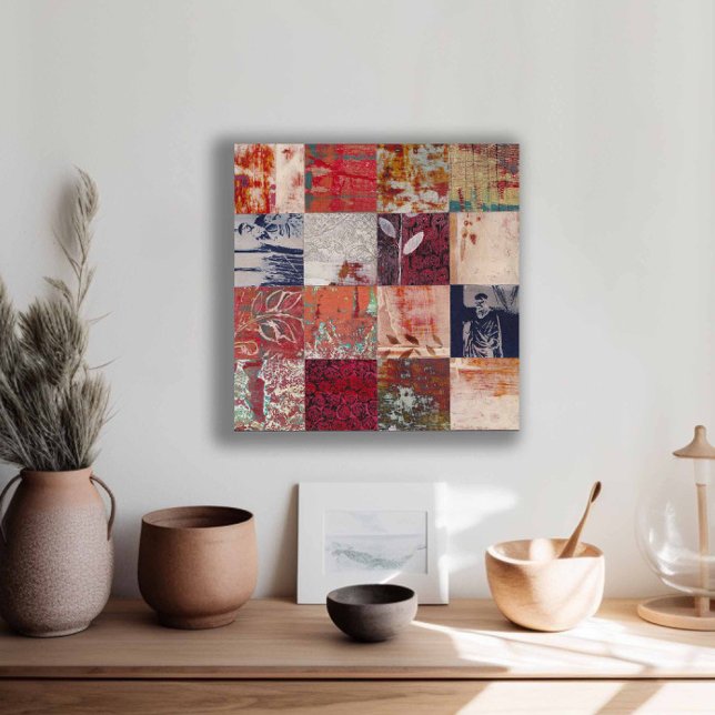 Toile Botanique Abstraite (Créateur téléchargé)