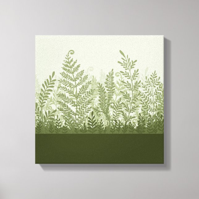 Toile botanique d'illustration de plante (Recto)