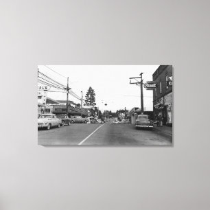 Toile Bothell, WA - photographie de scène du centre de