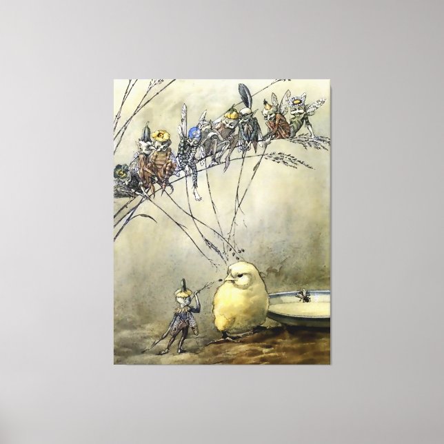 Toile "Bother the Gnat" par A Duncan Carse (Recto)