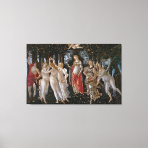 Toile Botticelli primavera