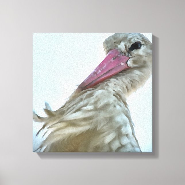 Toile Bouche Blanche Avec Expression Incroyable Art Anim (Recto)