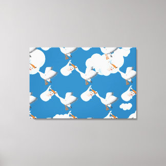 Toile Bouche portant bébé nouveau-né