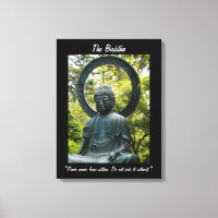 Bouddha avec citation