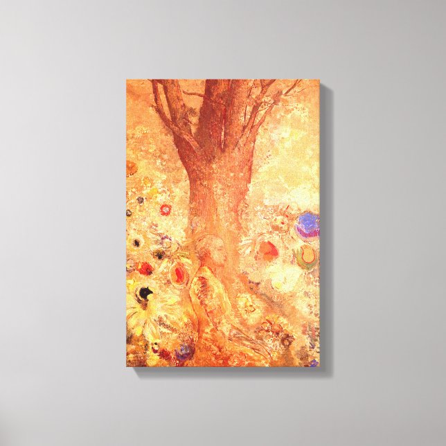 Toile Bouddha dans sa jeunesse par Redon (Recto)