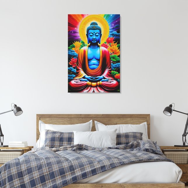 Toile Bouddha Éveil Lumineux (Insitu(Chambre))