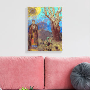 Toile Bouddha Odilon Redon