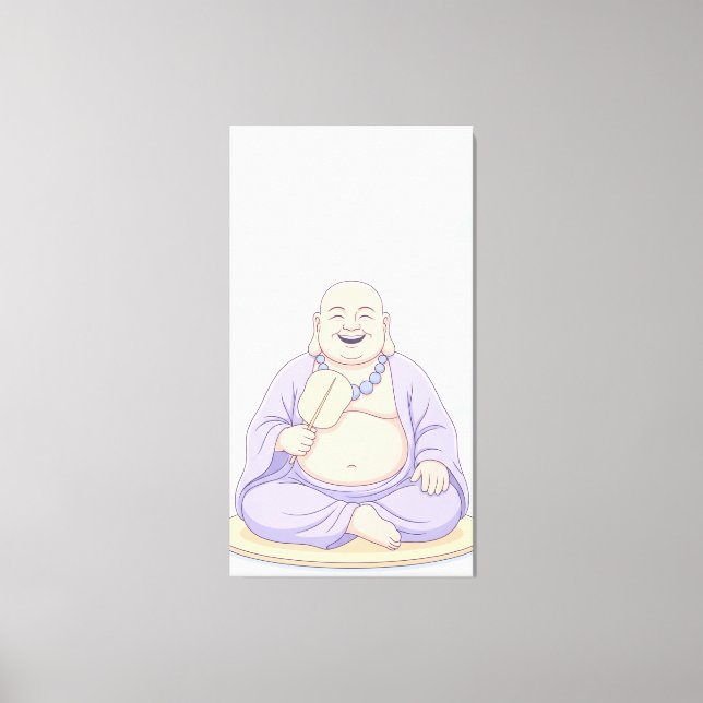 Toile Bouddha rieur (Recto)