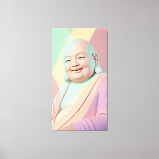 Toile Bouddha rieur (Recto)