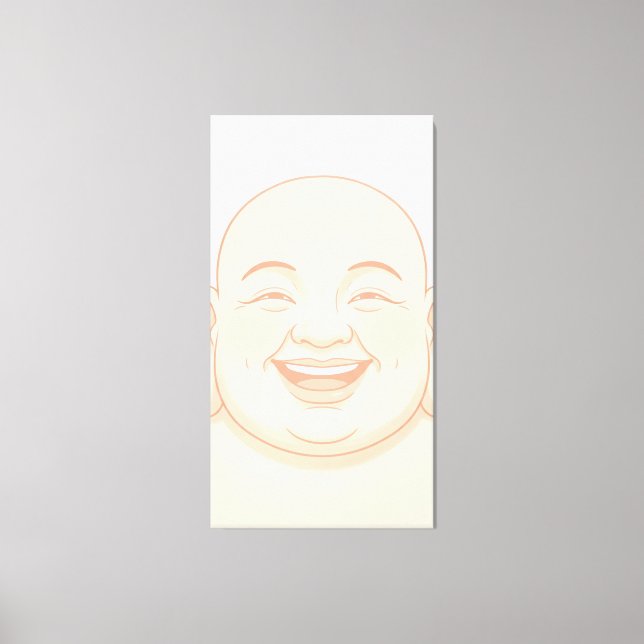 Toile Bouddha rieur (Recto)