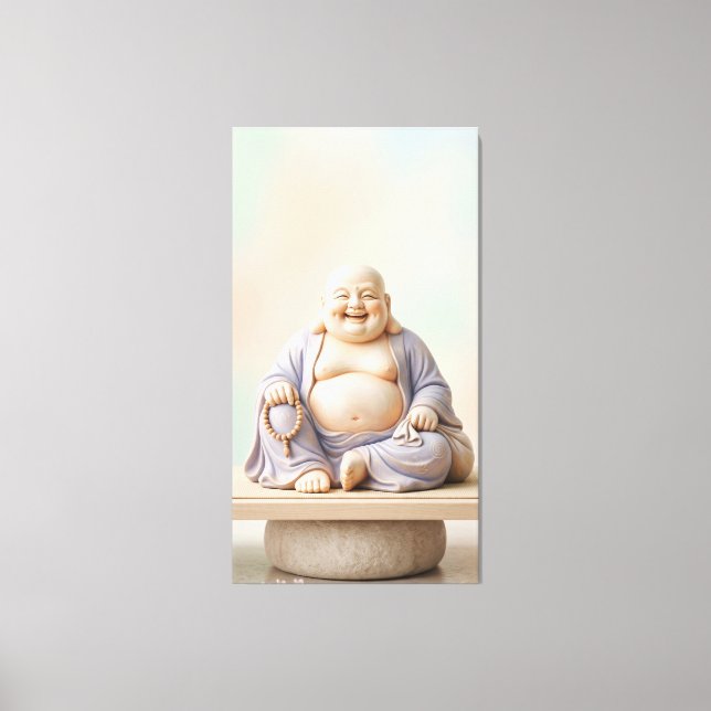 Toile Bouddha rieur (Recto)
