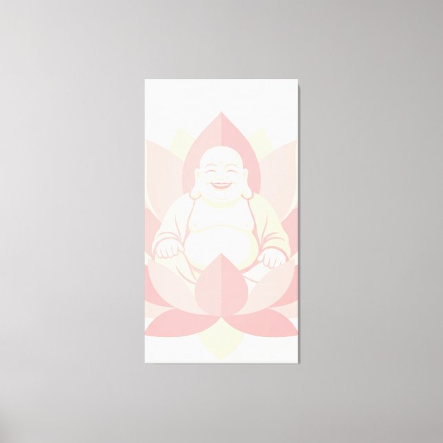 Toile Bouddha rieur (Recto)