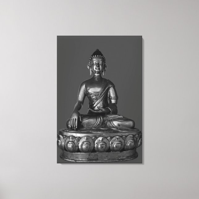 Toile Bouddha Statue Imprimer (Recto)