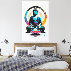 Toile Bouddha Zen Art
