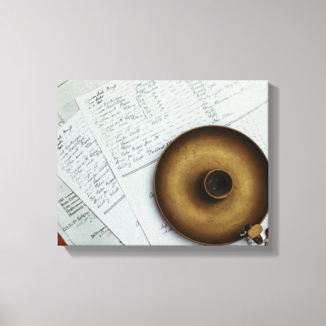 Toile bougie en laiton (Recto)