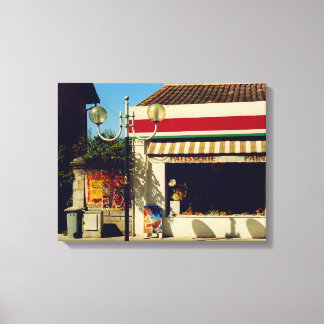 Toile Boulangerie Village Français