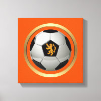 Boule de football Pays-Bas, Lion hollandais sur or